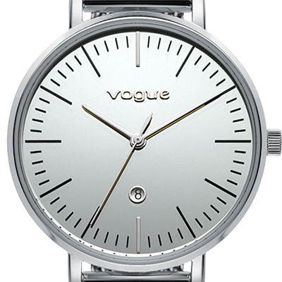 Ρολόι Γυναικείο Vogue 812881. Ρολόι Vogue με Ασημί πλαίσιο και Ασημί καντράν. Αυτό το Γυναικείο ρολόι είναι 32 mm mm. Είναι διαθέσιμο στο κατάστημα. Αποστολή αυθημερόν.