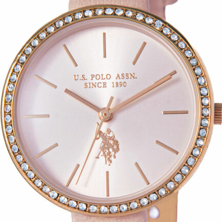 Ρολόι Γυναικείο U.S.Polo USP8085PK. Ρολόι U.S.Polo με Ροζ Χρυσό πλαίσιο και Λευκό καντράν. Αυτό το Γυναικείο ρολόι είναι 33 mm mm. Είναι διαθέσιμο στο κατάστημα. Αποστολή αυθημερόν.