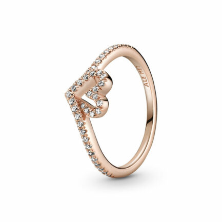Εδώ υπάρχει ένα Δαχτυλίδι Pandora Sparkling Wishbone Heart Ring Ασημένιο με Ροζ Χρυσό χρώμα μετάλλου, με κωδικό 189302C01 σε τιμή 69 €.