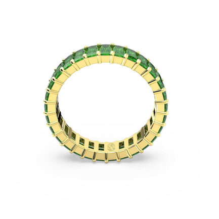 Εδώ υπάρχει ένα Δαχτυλίδι Swarovski με Πράσινο από την συλλογή Matrix  με κωδικό  5648909 και τιμή 125